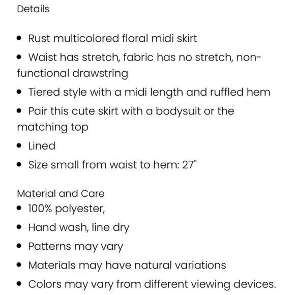 NWOT Pink Lily 2 Piece Floral Set - Picture 6 of 7